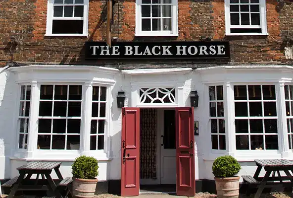 Photo showing The Black Horse