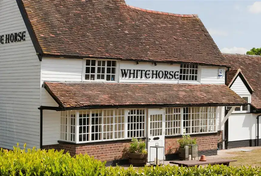 Photo showing The White Horse